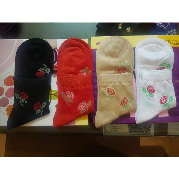 MultiColor Low Cut Ankle Socks Pack of 6 House Of Calibre