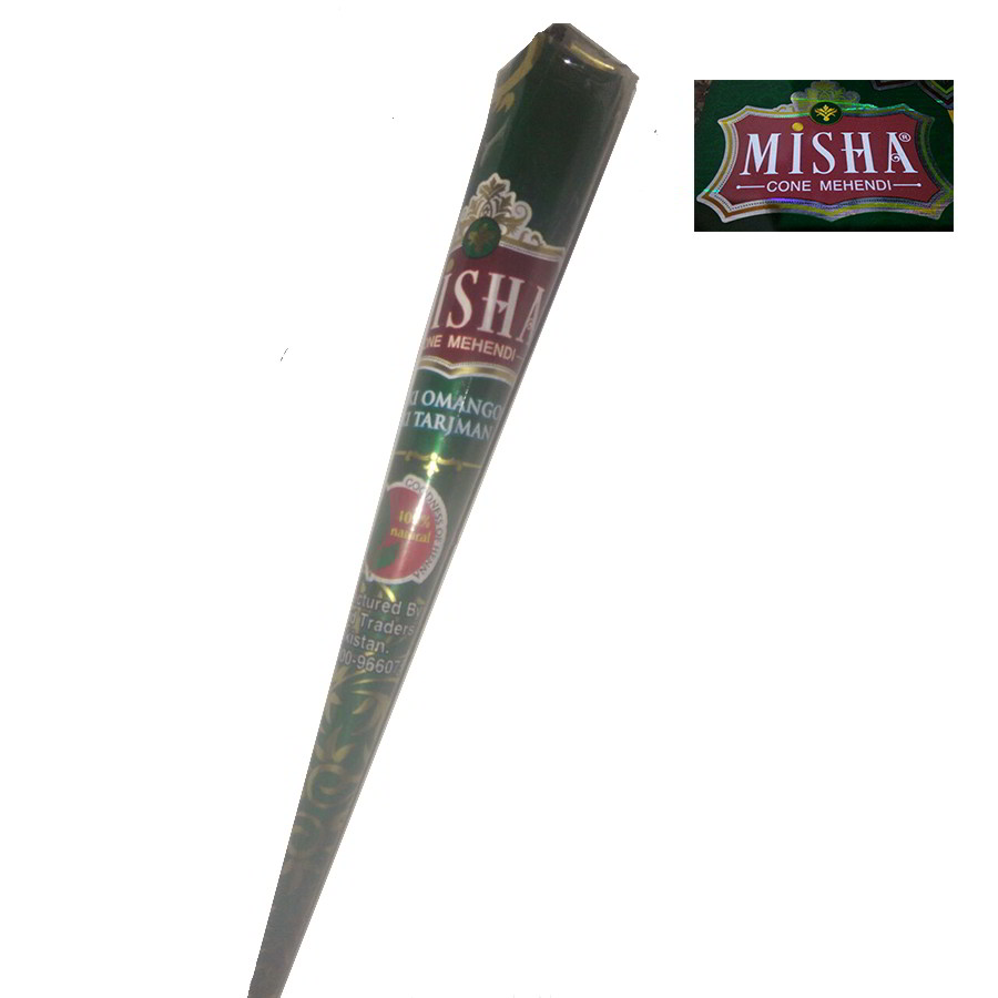 Misha Chemical Free Cone Mehndi Pack of 6 Buy Online in Pakistan Misha Chemical Free Cone Mehndi Pack of 6 Buy Online in Pakistan