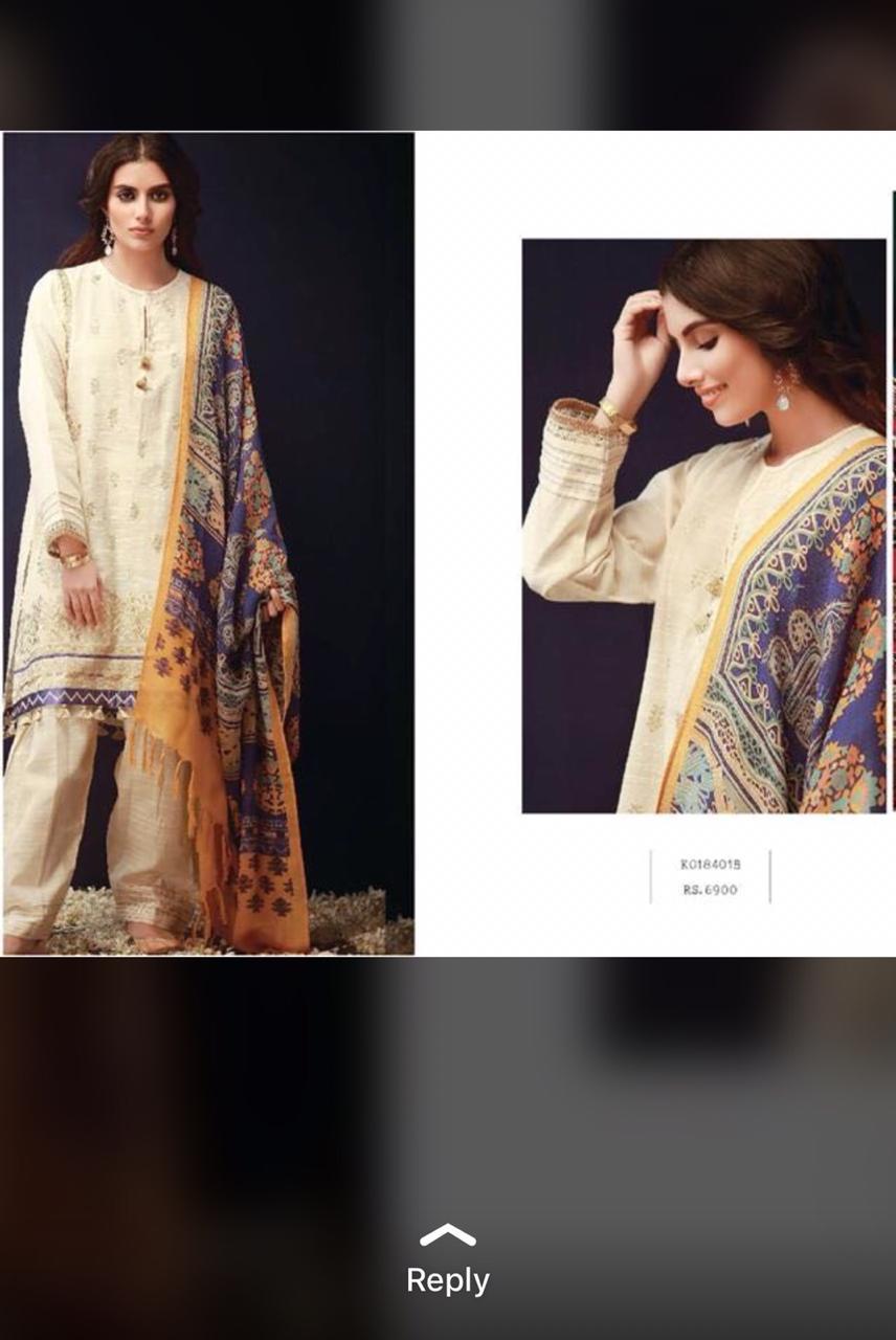 khaadi wool shawl suits