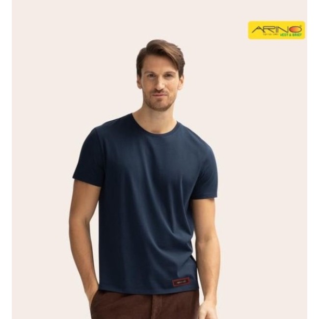 round neck 100% cotton t shirts for men online