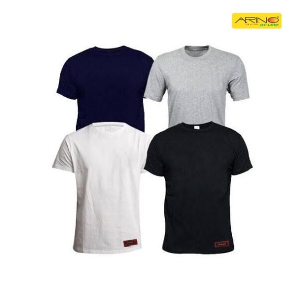 plain cotton t shirts pack