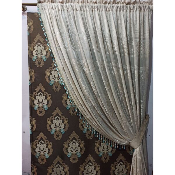 jacquard net curtain