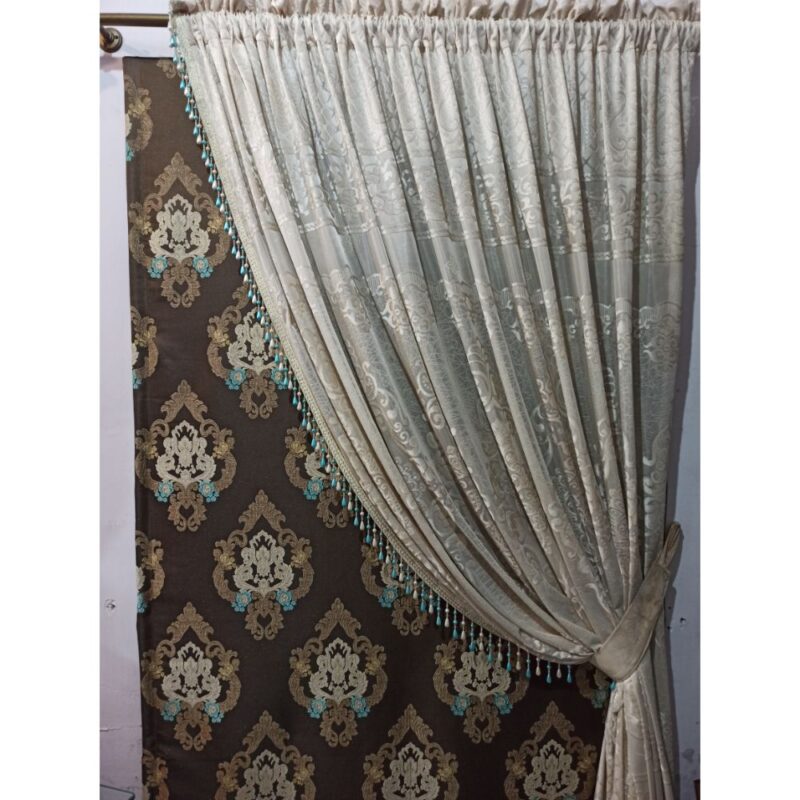 jacquard net curtain