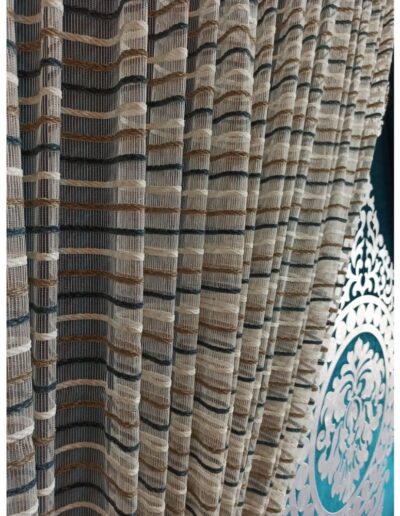 lining embroidered curtain