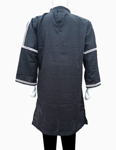 black-khaddar-kurti-pakistan
