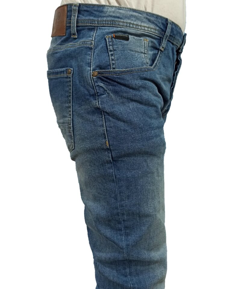 Slim fit cross hatch jeans