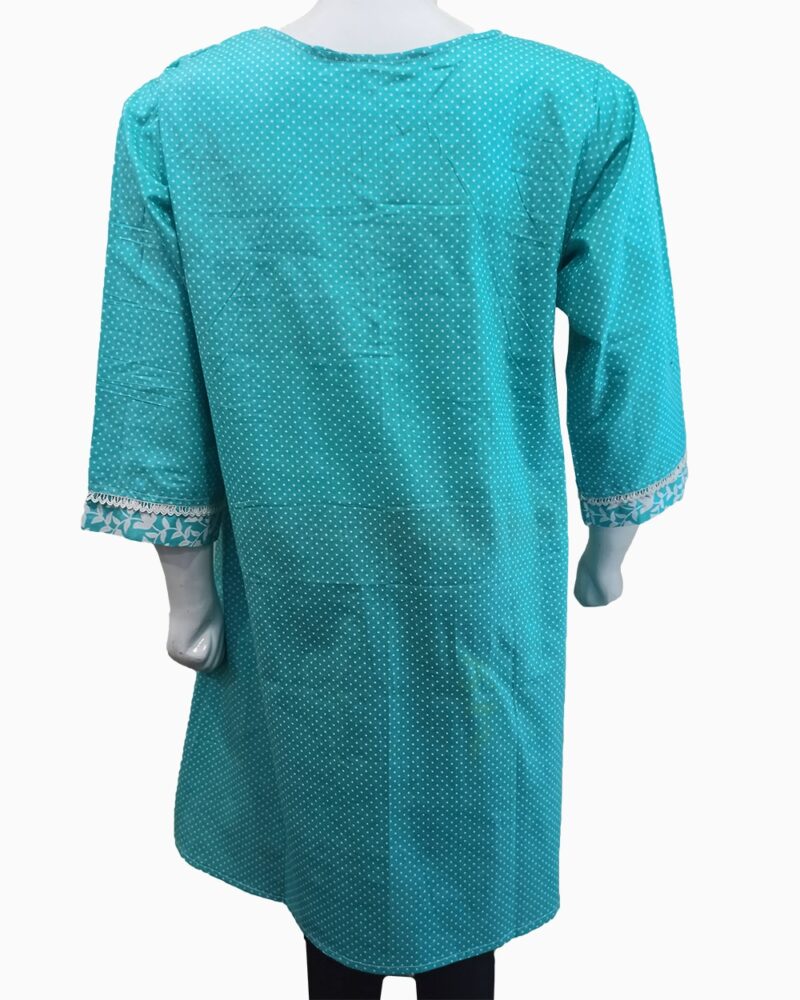 Polkadot Design Premium Lawn Kurti - Image 2