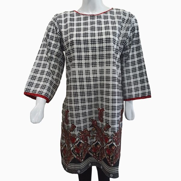 black-white-self-check-printed-lawn-kurti-2