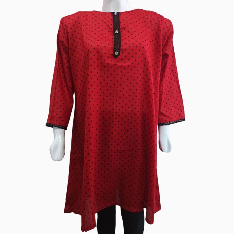 polka-dot-wine-red-sitched-female-shirts-3