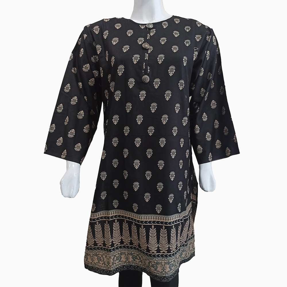 Buy IshDeena Pakistani Kurtis for women Indian Style Cotton Tunics Womens  Tops Printed Lawn Orange  0521id9 XXLarge at Amazonin