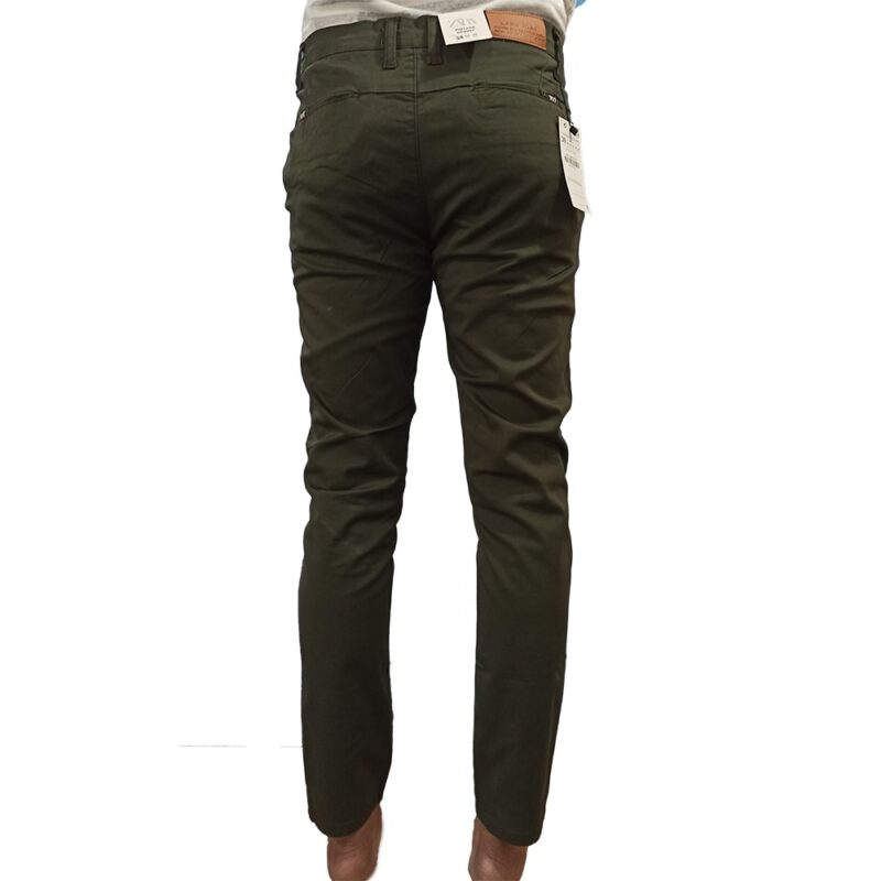 Cotton Jeans Dark Green Zara