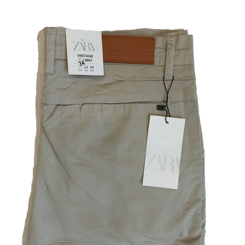 ELASTIC WAIST PANTS - Light khaki | ZARA United States