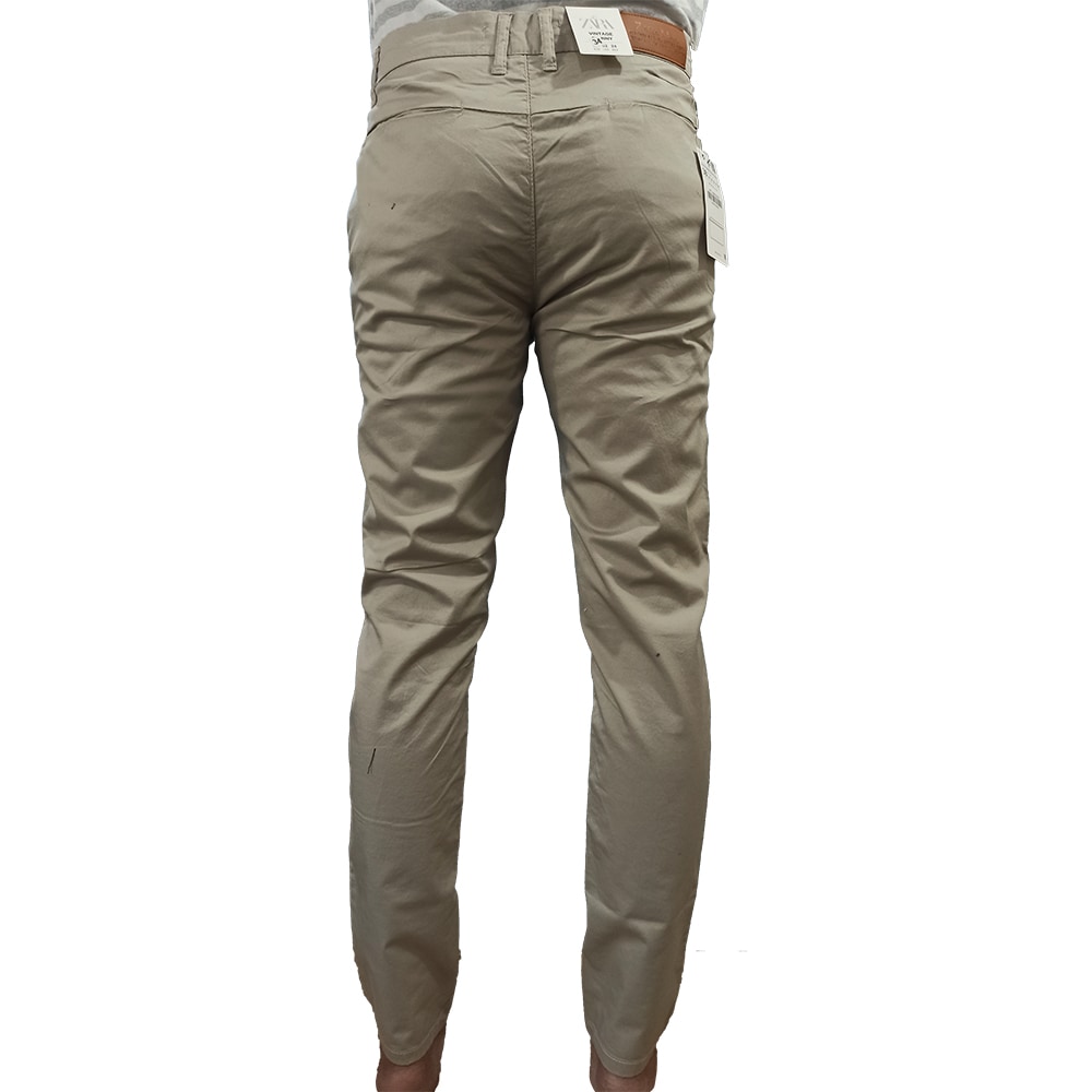 PLUSH CONTRAST TROUSERS - Ecru | ZARA India