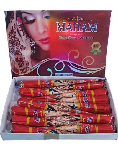 Red Color Cone Mehndi