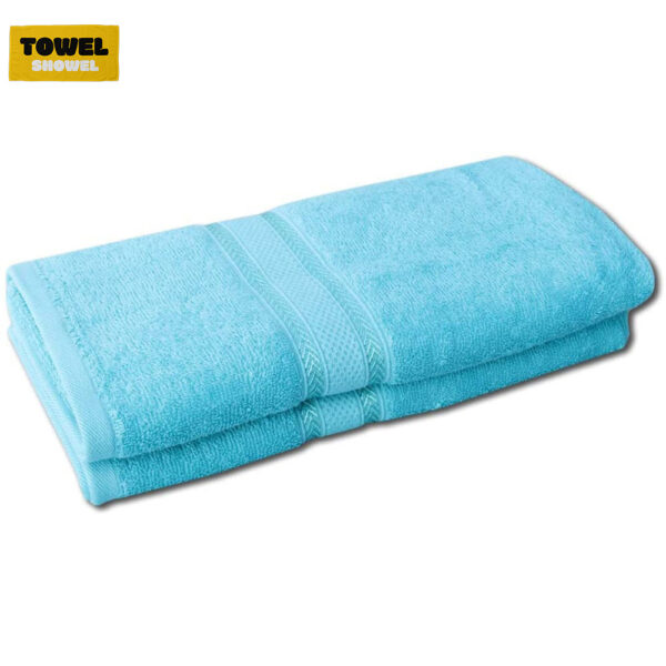 Sky Blue 40 by 20 Towel