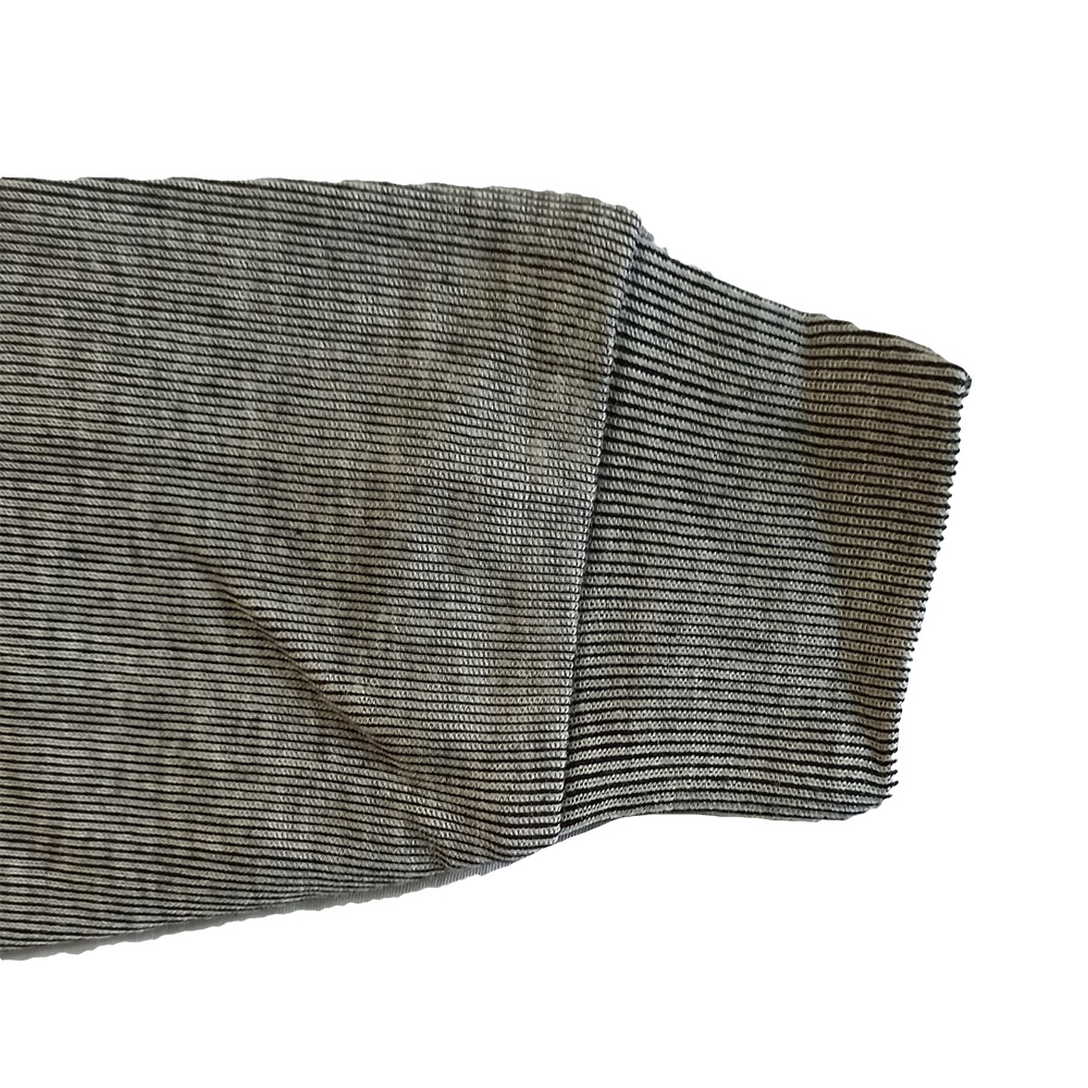 Charcoal Woolen Micro Fibers Body Warmer Set With Half Sleeves Top & Trouser