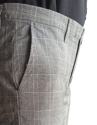 Plaid Check Graceful Men Pants- Official Office Pants