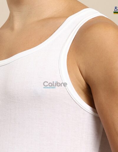 RIB Stripped Sando Stretchable Vest- Big Size Vest