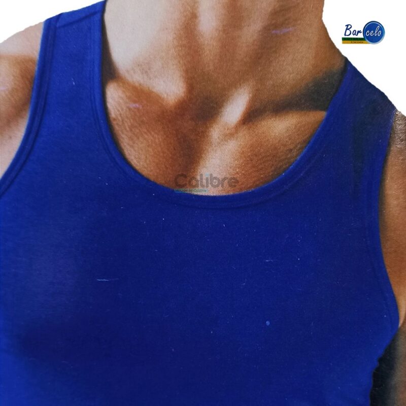 Royal Blue Men Colorful Vest