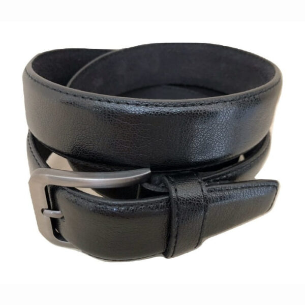 Black Men Formal Leather Belt