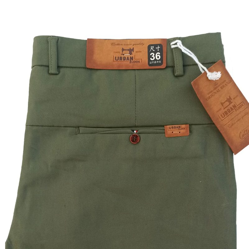 Light Green Cotton Pant Gents