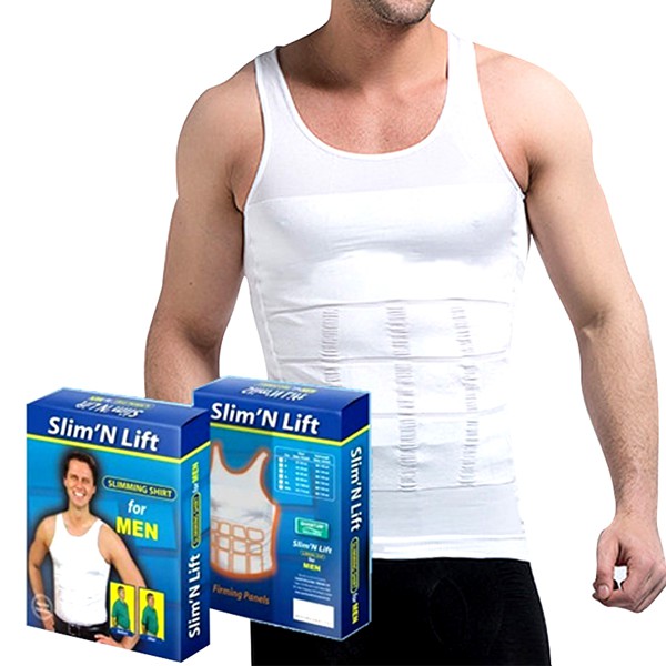 Men Body Shaper Slim Fit Fat Reduction Vest