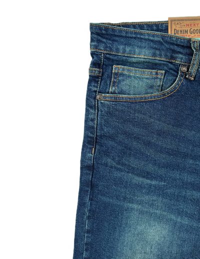 Shaded Bluish Green Standard Jeans Pant