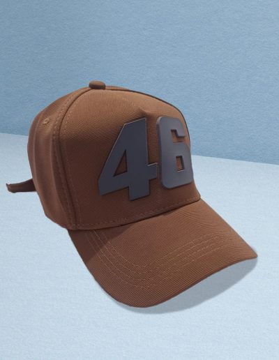 Khaki Branded Summer Cap