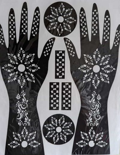 Heena Design Tattoo Cards Online in Pakistan