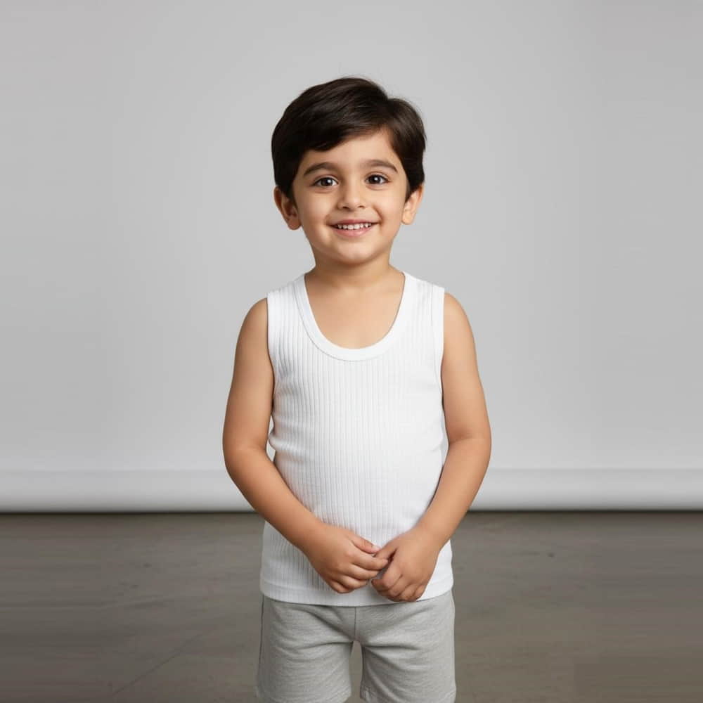 New Born-Babies- Toddler-Interlock Winter Under Vest