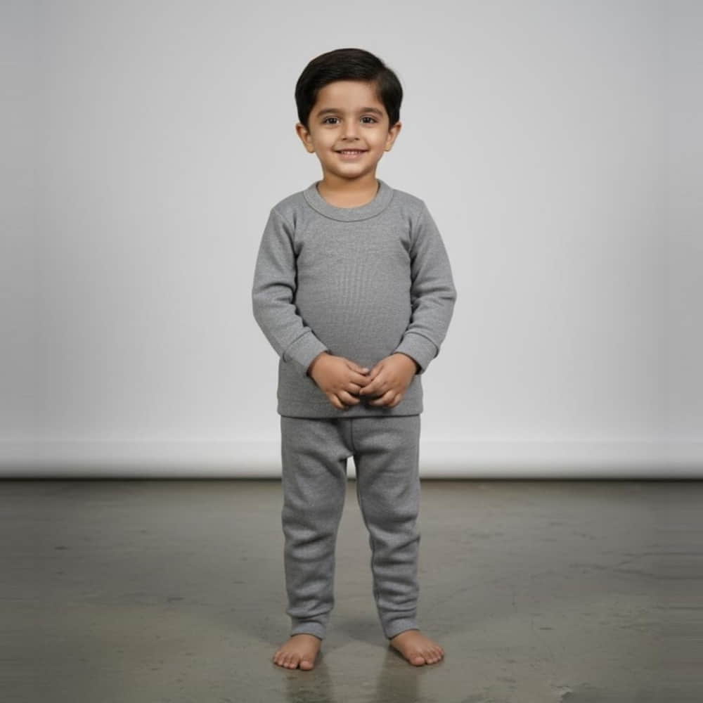Stripped-Charcoal-Kids-NewBorn-Babies-Stretchable-Marino-Wool-Shit-Trouser-Set