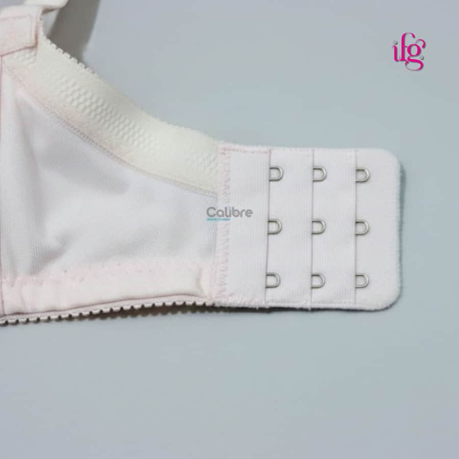 Ladies-cotton-hooks-adjustable-pink-embroidered-bra