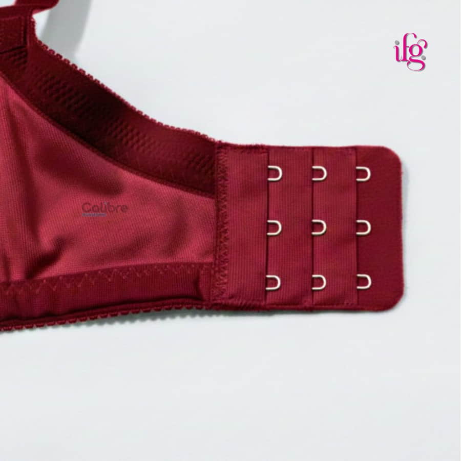 Maroon-Dark-Red-Women-Body-Shaper-Adjustable-Loose-Bra