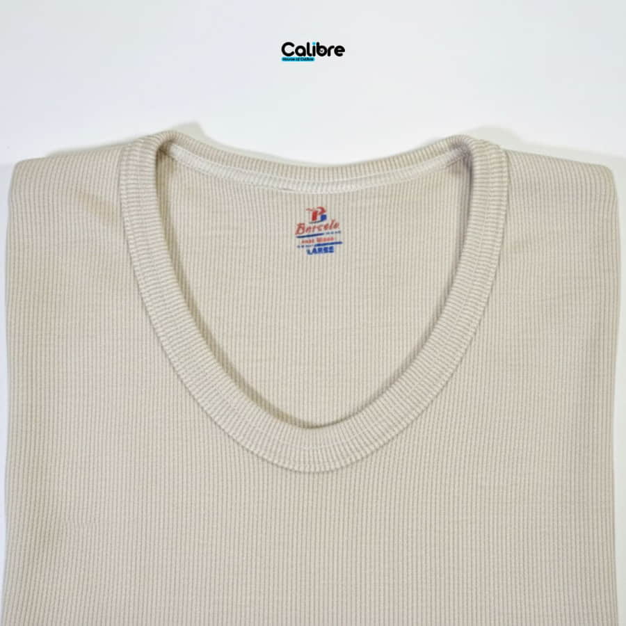 VNeck-Women-Off White-Wool-Underwear-Winter-Free-Size-Shirt