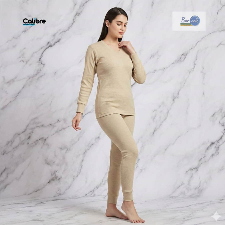 Women-Girls-Wool-CoOrd-2Piece-Suit-Winter-Dress-Barcelo