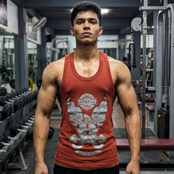 Cosmic Orange - iPhone - Gym - Vest